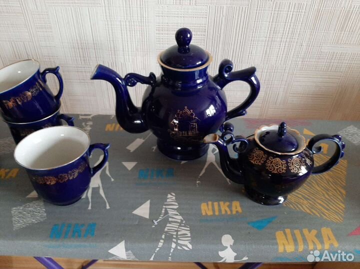 Кобальтовая посуда СССР