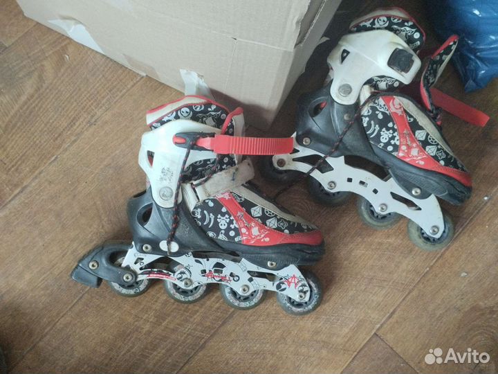 Ботинки для лыж. Ролики