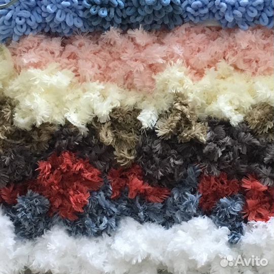 Пряжа петельками Alize Puffy Fur