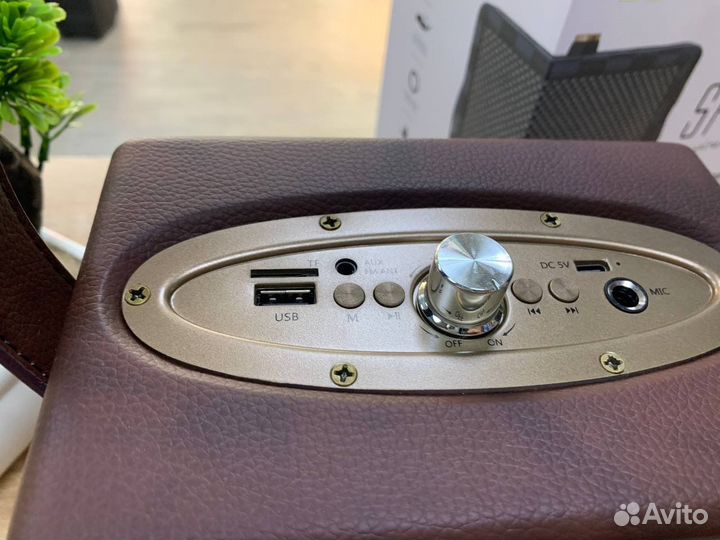 Колонка wooden case (новая, гарантия)