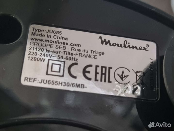 Соковыжималка moulinex ju655