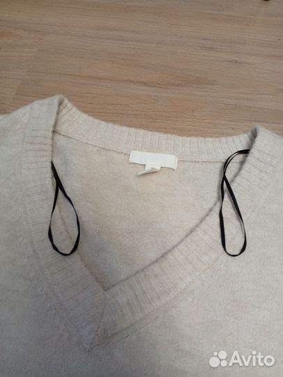 Трикотажный жилет с V-образным вырезом H&M