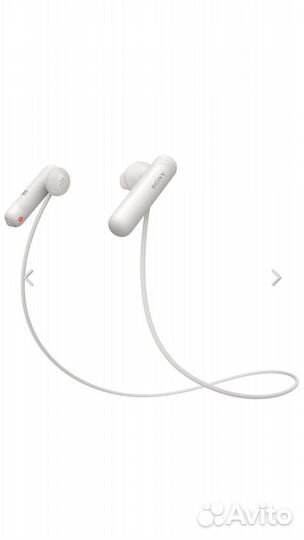 Наушники спортивные Sony WI-SP500/WQ White новые