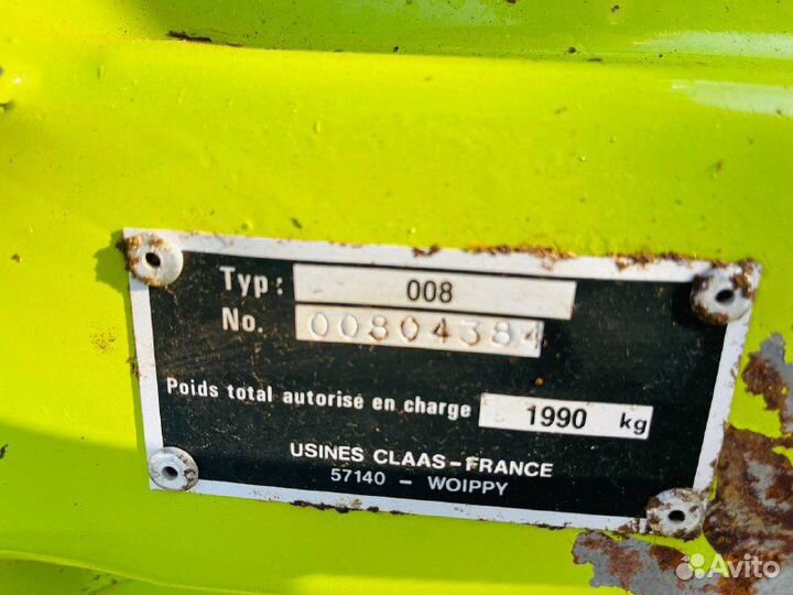 Пресс-подборщик Claas Rollant, 1993