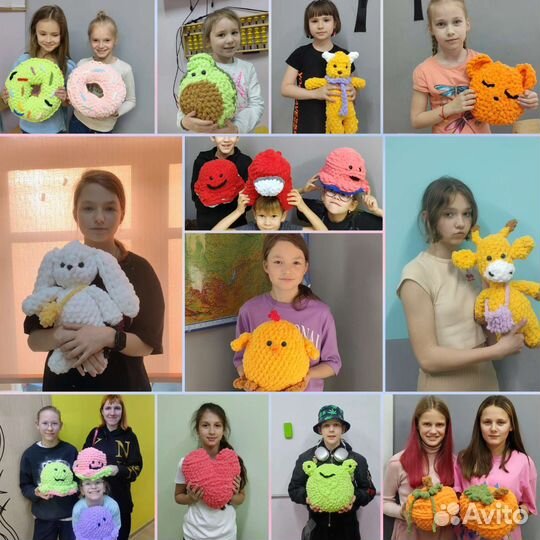 Мастер-класс по вязанию из Alize puffy для детей