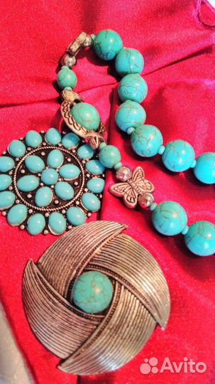 Украшения бирюза