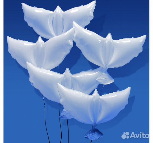 Эко- голуби шары