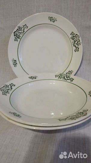 Тарелки СССР зик Дулево Вербилки