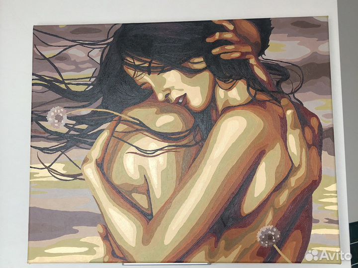 Готовая картина по номерам