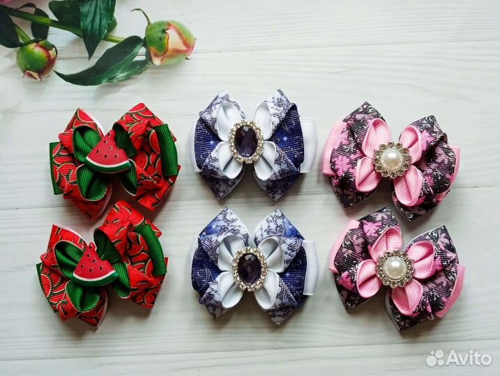 Бантики для волос