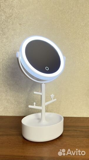 Зеркало настольное с подсветкой для макияжа