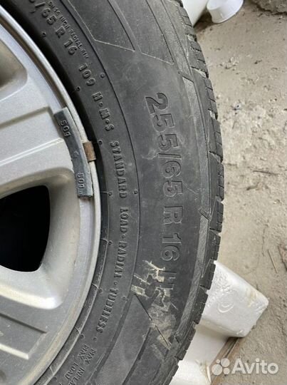 Колеса с дисками литье 255/65 r16