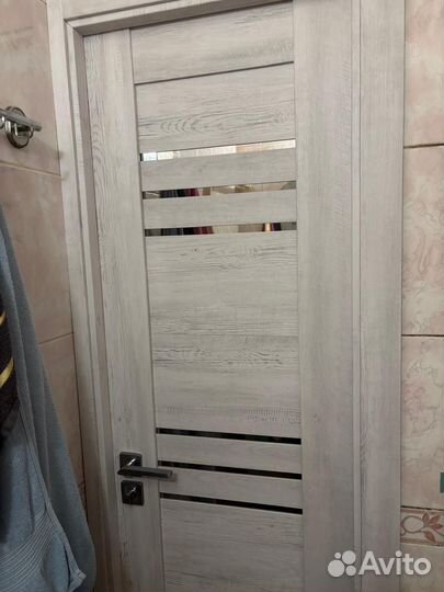 Двери межкомнатные Д31 с зеркалом с производства