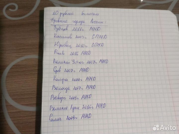 Юбилейные монеты