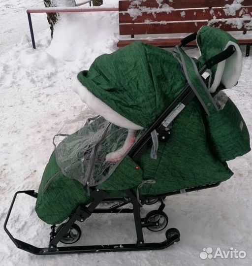 Санки коляска ника