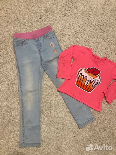 Пакет одежды для девочки 110-116 см