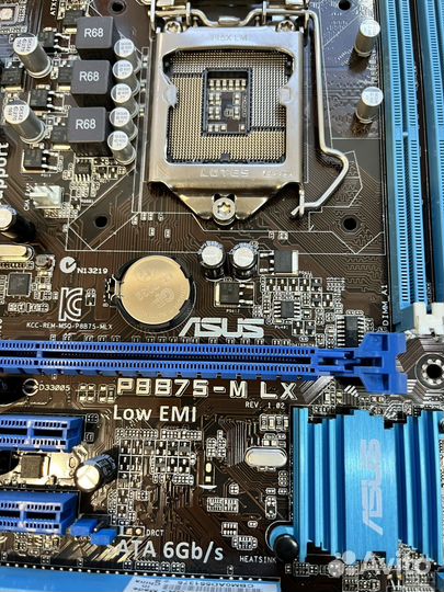 Материнская плата 1155