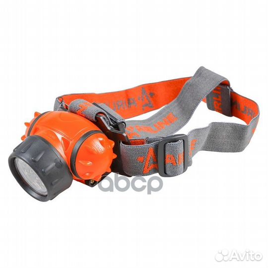 Фонарь налобный на батарейках LEDx19 AFL19H08 A