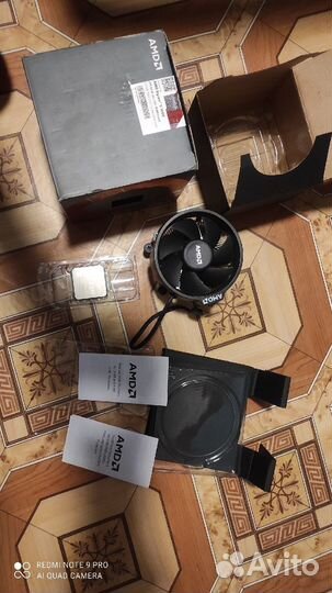 AMD Ryzen 5 1600 box (вместе с коробкой и кулером)