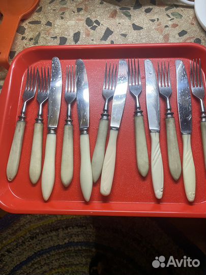 Набор столовых приборов СССР нержавейка