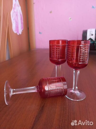 Хрустальные рюмки СССР