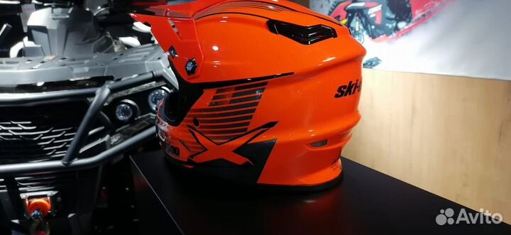 4484120912 Шлем кроссовый Ski-doo XP3 L Оранжевый