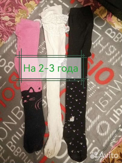 Детские колготки на девочку