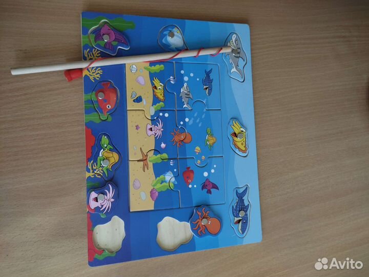 Игрушка магнитная рыбалка