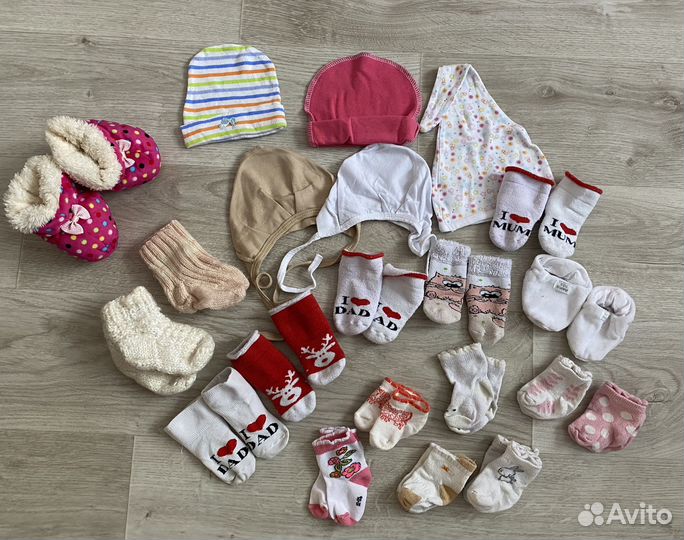 Огромный пакет вещей на девочку 0-4 месяца