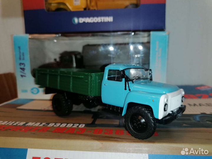 Модели грузовиков газ-53, Урал-43206 1:43
