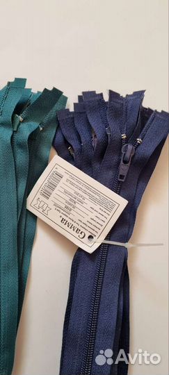 Молнии разъемные 35 см,новые