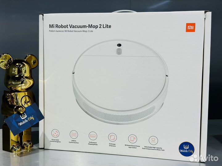 Робот-пылесос Xiaomi Vacuum-Mop 2 Lite Новый