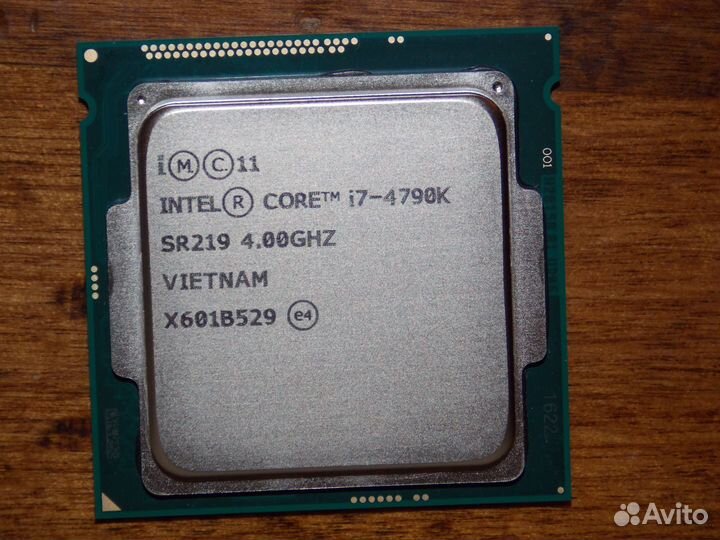Intel i7-8700 i7-6700K i7-4790K i7-4770K рабочие