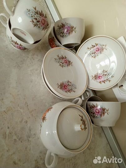 Чайный сервиз СССР новый