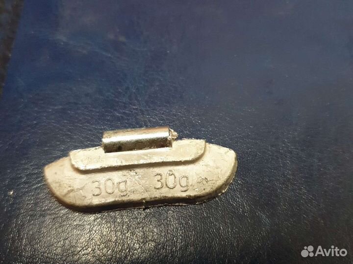 Грузики набивные для штампов 30гр свинец 100шт