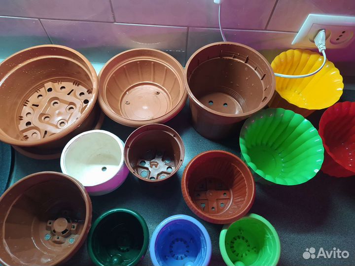 Горшки и кашпо для цветов