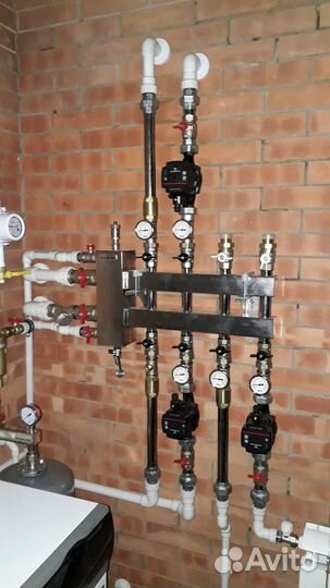 Отопление,водоснабжение любой сложности под ключ