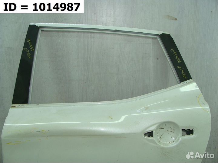 Дверь задняя левая Nissan Qashqai