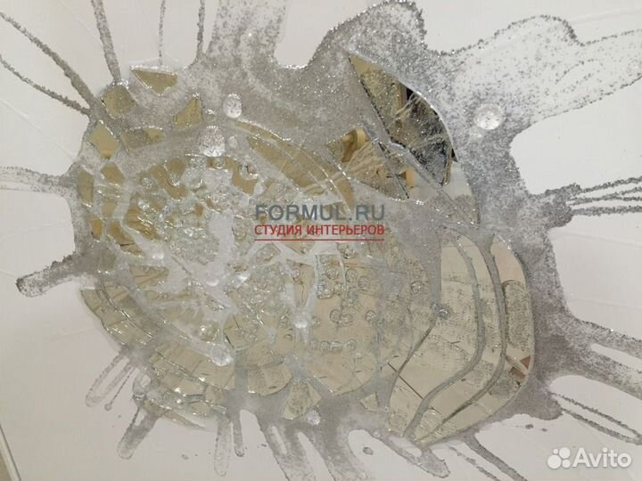 223911 Панно Franco Bertozzini Vision B bianco