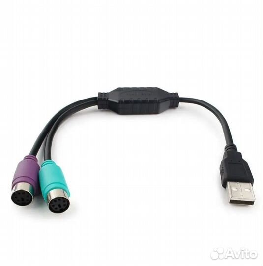 Переходник usb to ps/2 новый