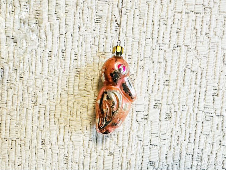 Елочная игрушка попугай