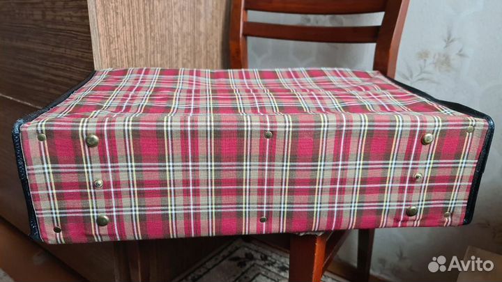 Чемодан клетчатый СССР новый