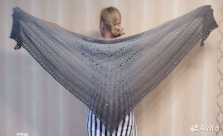 Шаль ручной работы