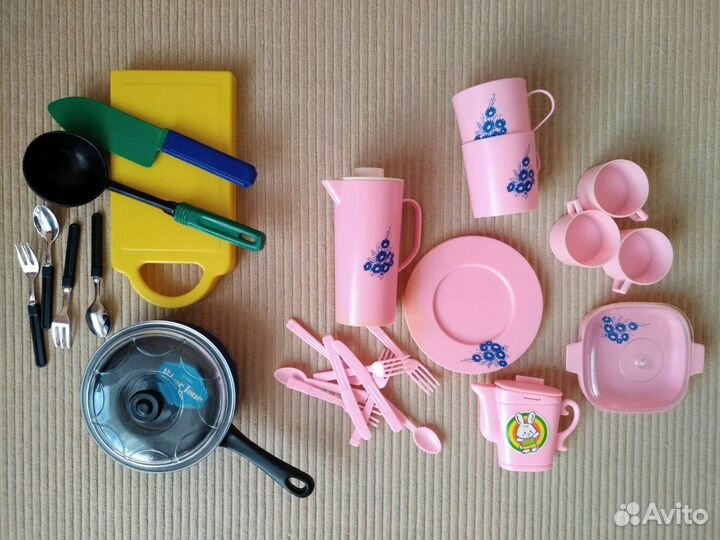 Посудка для кукол 87-90-е