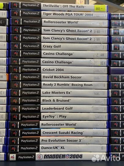 Диски на PlayStation 2