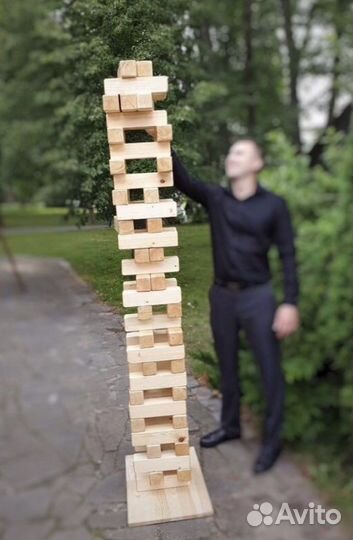 Огромная Башня Дженга в аренду