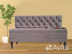 Банкетка со спинкой