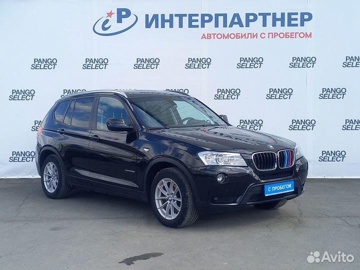 BMW X3 2.0 AT, 2013, 189 367 км