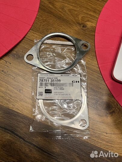 Прокладка выхлопной трубы 28751 3s100