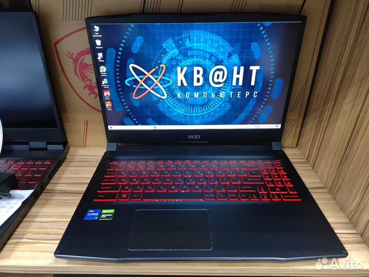 Мощный игровой ноутбук MSI Gaming на гарантии